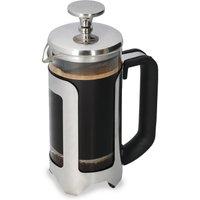 La Cafetiere Roma Stainless Steel French Press Coffee Maker in Silver