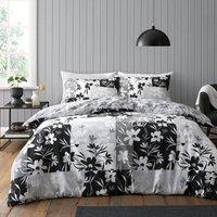 GAVENO CAVAILIA Jedda Printed Duvet Cover in Grey | Size: Double