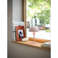 Nordlux Ellen Table Lamp Dusty Rose Metal Bedroom E14 Switch in Pink
