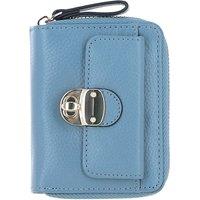 Ashwood Leather Women's 'Sorellia' Real Leather Purse in Blue