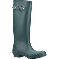 Cotswold Women's 'Sandringham' PVC Wellington Boots in Green | Size: 8