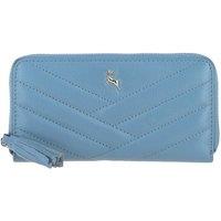 Ashwood Leather Women's 'Seraphina' Real Leather Purse with RFID-Protection in Blue