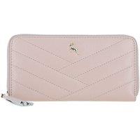 Ashwood Leather Women's 'Seraphina' Real Leather Purse with RFID-Protection in Beige