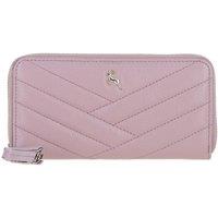 Ashwood Leather Women's 'Seraphina' Real Leather Purse with RFID-Protection in Rose