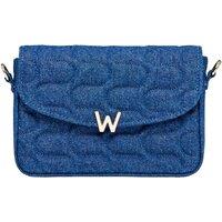 WOLF Women's Mimi Swirl Cross Body Bag with Scarf in Mid Blue
