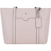 Ashwood Leather Women's 'Rosara' Real Leather Shoulder Bag in Beige