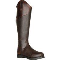 Moretta Ventura Lite Leather Winter Riding Boots in Dark Brown | Size: 4