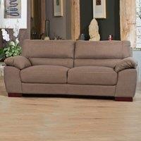 Artemis Home Westbrook 3 Seat Sofa in Brown