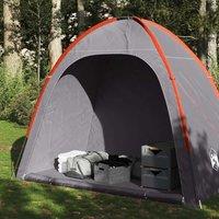 Berkfield Home Storage Tent Grey & Orange Waterproof