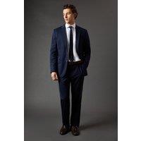 Burton Men's Navy Regular Fit Suit Trousers | Size: 30S