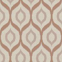 A.S. Creation Jewel Retro Ogee Geometric Metallic Glitter Geo Vinyl Wallpaper in Rose Gold