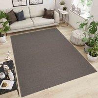 Desire Rugs Simple Low Pile Modern Tufted Area Rugs for Living Room with Felt Backing in Beige | Size: 120 cm x 170 cm