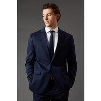 Burton Men's Navy Regular Fit Suit Jacket | Size: 38R