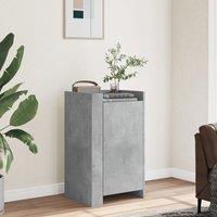 Berkfield Home Sideboard Concrete Grey 45x35x75 cm Engineered Wood | Size: 45 x 35 x 75 cm