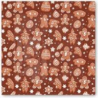 Warren Reed - Designer Azure & Gold Marble Effect Glass Bathroom Splashback in Blue