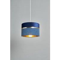BHS Lighting Violet 30cm Easy Fit Light Shade in Blue