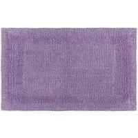 Homescapes Luxury Extra Large Bath Mat Reversible 1600GSM 100% Cotton, 70 x 120cm in Lilac | Size: 70 x 120 cm
