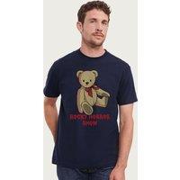 Rocky Horror Show Men's Eddie's Teddy T-Shirt in Navy | Size: XL