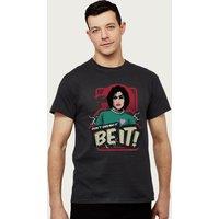 Rocky Horror Show Men's Dr Frank N Furter Quote T-Shirt in Black | Size: XL