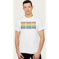 Rocky Horror Show Men's Cascade T-Shirt in White | Size: 2XL