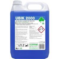 Clover Chemicals UBIK 2000 Universal Cleaner Concentrate 5L in Blue