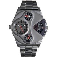 STORM Men's V2 Navigator Watch in Metallic Silver