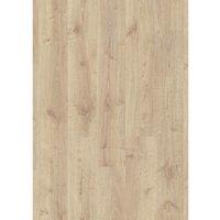 Vinyl Flooring UK Creo700 7mm Laminate Flooring For Home - 8 Planks - Covers 1.824sqm in Light Beige