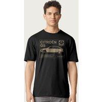 Citroen Men's GS About Write Up T-Shirt in Black | Size: 2XL