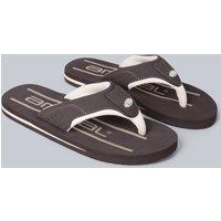 Animal Men's 'Jekyl' Soft Padded Lightweight Casual Slip On Pool Beach Flip-Flops in Dark Brown | Size: 8