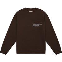 Blank Essentials Men's Japanese HD Sweatshirt in Brown | Size: Large
