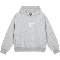 Umbro Women's Core Hoodie in Pale Grey | Size: Medium