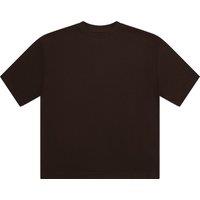 Blank Essentials Men's Vault Back Print T-shirt in Brown | Size: Medium