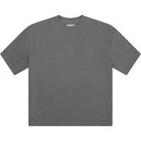 Blank Essentials Men's Vault Back Print T-shirt in Grey | Size: Medium