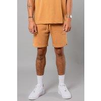 Blank Essentials Men's Signature Essential Arch Shorts in Tan | Size: Small