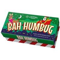 Sock Academy Men's Bah Humbug Christmas Socks Set of 3 | Size: 6-11