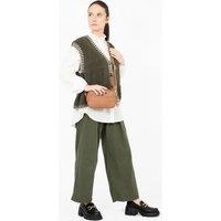 Etre Women's Juniper Crossbody Camera Bag - Tan, Textured PU in Tan