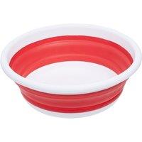Premier Housewares Collapsible Round Washing Up Bowl Red
