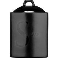 Premier Housewares Black Text Sugar Storage Jar
