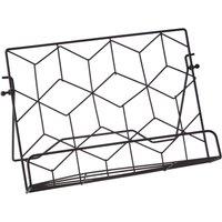Premier Housewares Vertex Contour Cookbook Stand Black