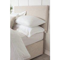 Belledorm Faux Suede Headboard Wrap 60cm in Beige | Size: Super King