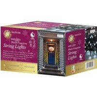 Shatchi 400LEDs Multifunction Timer String Fairy Lights 40M Indoor/Outdoor Decorations in White