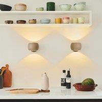 Nordlux Belir Wall Light Brown Metal Kitchen G9 Switch Plug In/Mains