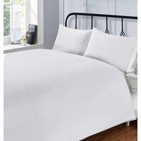 Rapport Home 200 Thread Count Cotton Quilt Cover in White | Size: Single