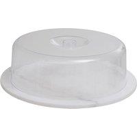 Premier Housewares Marble Cheese Board with Dome in Clear