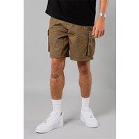 Blank Essentials Men's Ripstop Cargo Shorts in Khaki | Size: Small