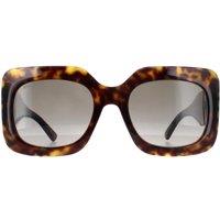 Jimmy Choo Women's Square Havana & Gold Brown Gradient GAYA/S