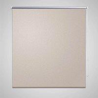 Berkfield Home Roller blind blackout 80 x 175 cm beige