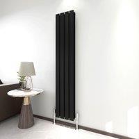MCC Direct Designer Flat Panel Double Radiator 1600x272 mm Black