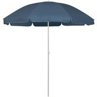 Beach Umbrella Blue 240 cm