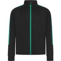 Finden & Hales Knitted Track Top in Jet Black | Size: 3-4 Years